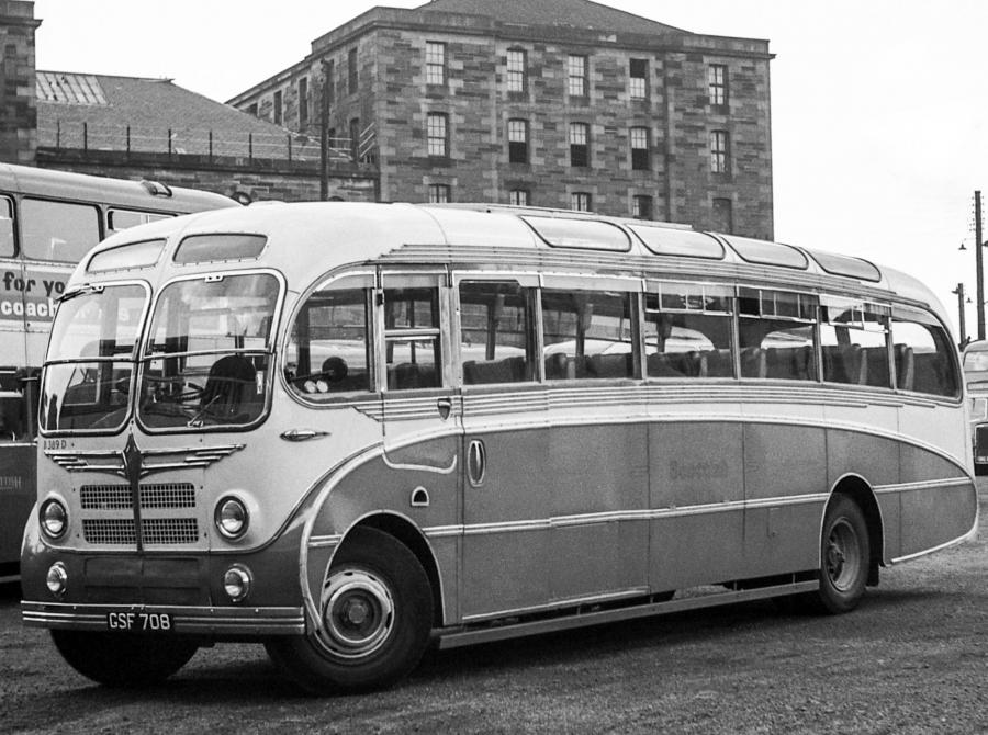  AEC Regal III 6821A Burlingham Seagull (FC35F) 1954 года  (UK) (фото 1 из 1)